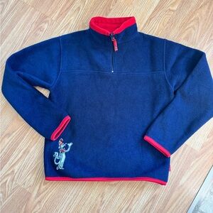 Vintage 2003 Dr Seuss fleece half zip